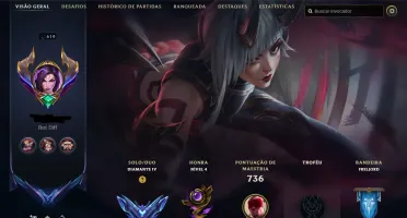 Conta Lol Lv619 Diamante