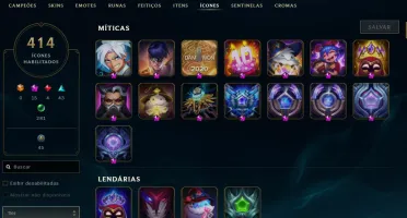 Conta Lol Lv619 Diamante
