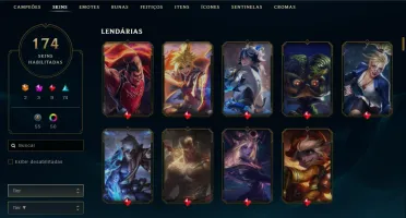 Conta Lol Lv619 Diamante