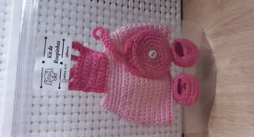Boneca Amigurumi - Lara