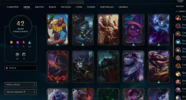 Conta de lol LVL 132 OURO 2 MONO PYKE
