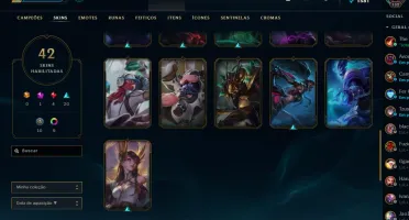 Conta de lol LVL 132 OURO 2 MONO PYKE