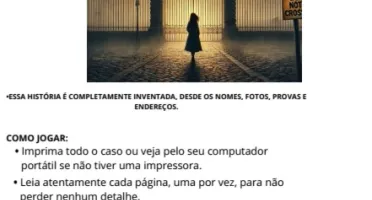 Pacote 7 casos - Jogos Criminais em pdf