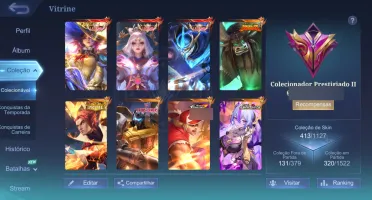 Conta mobile Legends