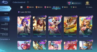 Conta mobile Legends