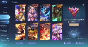Conta mobile Legends