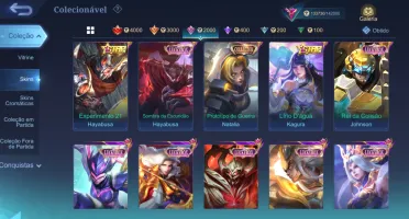 Conta mobile Legends