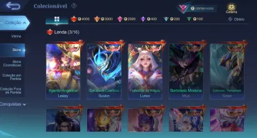 Conta mobile Legends