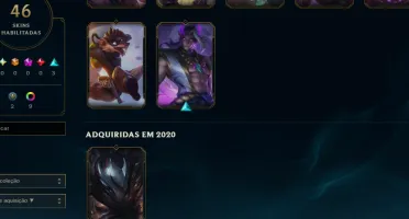 Conta Lol Platina, 11 Skins, 30K Ea, Honra 5, Lvl 35