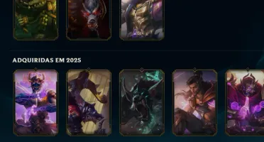 Conta Lol Platina, 11 Skins, 30K Ea, Honra 5, Lvl 35