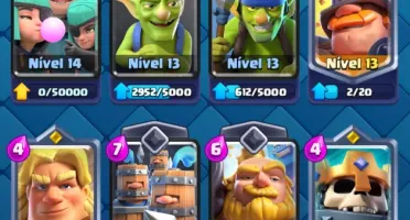 Clash Royale CV 52, 7k+ troféus, 73 ilustrações, 72 estampas