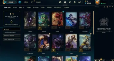 Conta LoL, Prata II, Fragmentos Raros