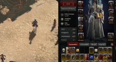 Vendo conta Diablo 4 com 2 chars nv 100