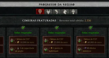 Vendo conta Diablo 4 com 2 chars nv 100