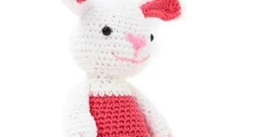 Coelha Bailarina em Amigurumi
