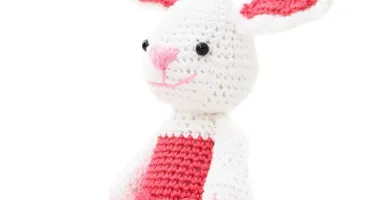 Coelha Bailarina em Amigurumi