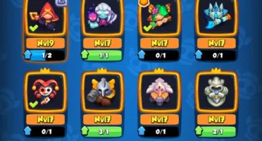 Rush royale 1000+ de critico com quase todas lendárias