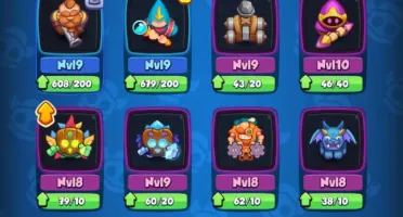 Rush royale 1000+ de critico com quase todas lendárias