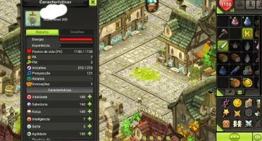 CONTA DOFUS TOUCH 200 SRAM SERVIDOR BRUTAS