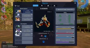 Conta Impmon server Tokomon Digimon Super Rumble  DSR