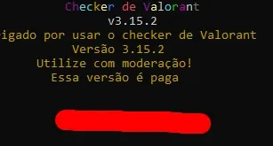 💣[Valorant] Checker Para Contas Nfa [Valorant]💣