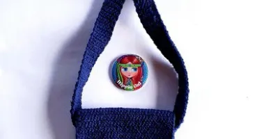 Bolsa Hippie / Porta Celular em Crochê