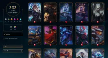 Conta Lol | 333 Skins | Season 2012 | 100% Segura