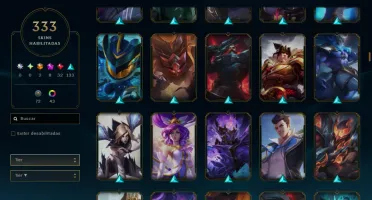 Conta Lol | 333 Skins | Season 2012 | 100% Segura