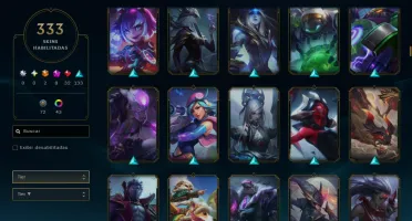 Conta Lol | 333 Skins | Season 2012 | 100% Segura