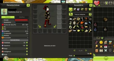 CONTA DOFUS TOUCH BRUTAS - IOP 121+ ITENS