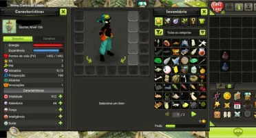 CONTA DOFUS TOUCH BRUTAS - IOP 121+ ITENS