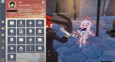 AR40 Venti + Diluc + Childe + Albedo + Arma 5*