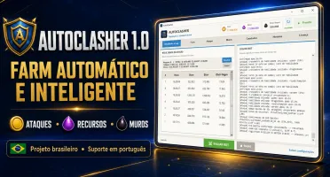 Bot para Clash of Clans PC Farm Automático Multi Contas