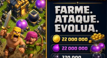 Bot para Clash of Clans PC Farm Automático Multi Contas