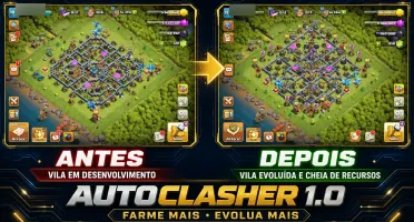Bot para Clash of Clans PC Farm Automático Multi Contas
