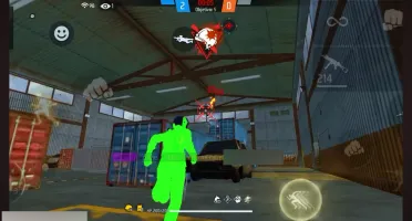 Free Fire Hs Pescoço + Holograma 100% Hs Antban