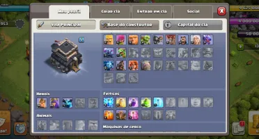 Conta de Clash of clans