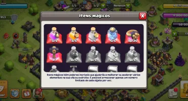 Conta de Clash of clans
