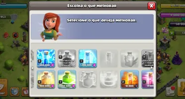 Conta de Clash of clans