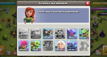 Conta de Clash of clans