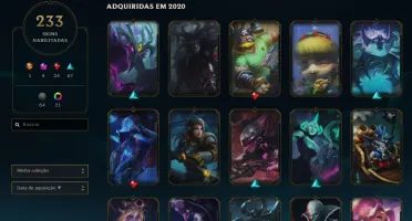 Conta Lol - 233 skins plat 4 S3 todos champs