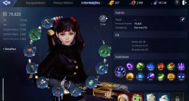SA93 Conta Mir4 Lvl 70 80K Power 2 Pet Epicos