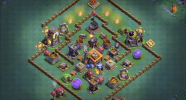 Clash of clans cv9 semi full 5k gemas
