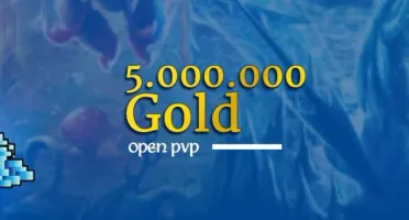 5.000.000 Gold - TIBIA - Open PvP