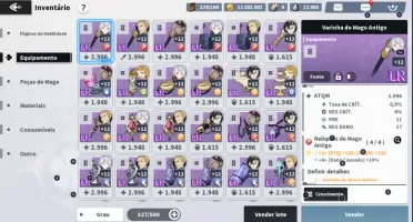 Conta Black Asta 5* + carta 5* /Rei Mago + carta 1* E mais