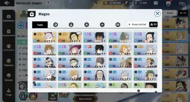 Conta Black Asta 5* + carta 5* /Rei Mago + carta 1* E mais