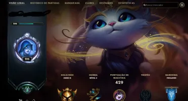 CONTA DE LOL 160 SKINS TODOS OS CHAMP.