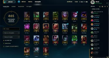Conta lol Platina V
