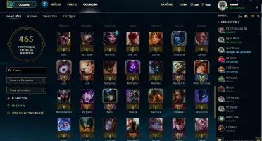 Conta lol Platina V
