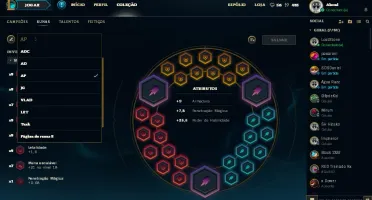 Conta lol Platina V